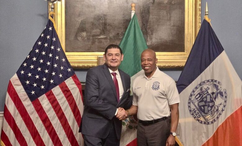 Alejandro Armenta, Gira de Trabajo, Gobierno de Transición, Seguridad Estatal, Nueva York