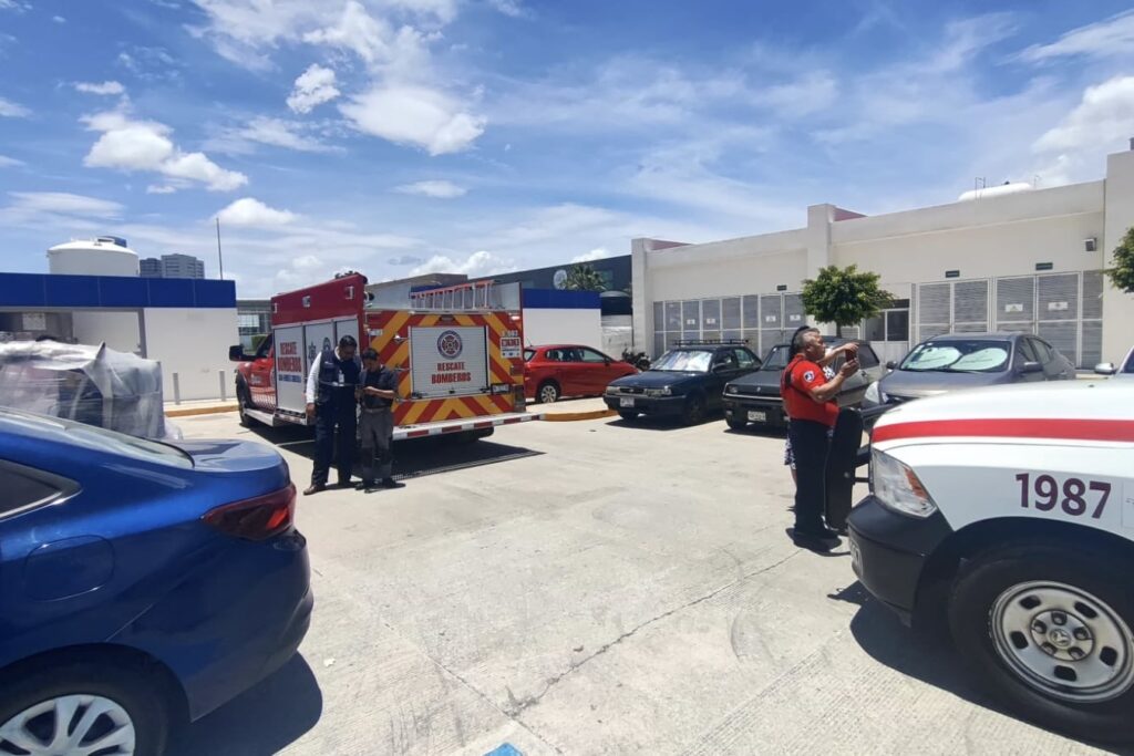 Hospital General de Cholula, fuga de gas, PC Estatal, evacuación