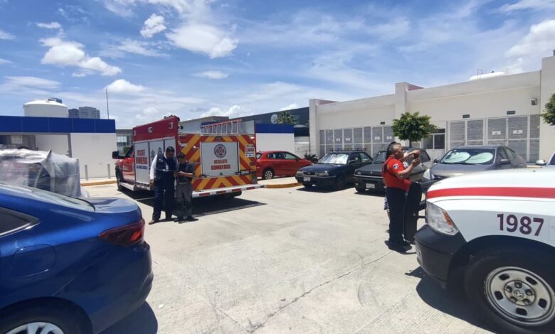 Hospital General de Cholula, fuga de gas, PC Estatal, evacuación