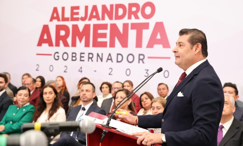 Alejandro Armenta, gobernador electo, Puebla, seguridad, inversión, desarrollo