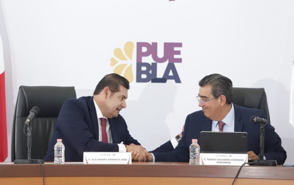 Alejandro Armenta, Sergio Salomón Céspedes, presupuesto histórico, Puebla