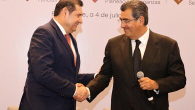 Puebla, misión, Alemania, inversiones, Alejandro Armenta, Sergio Salomón Céspedes