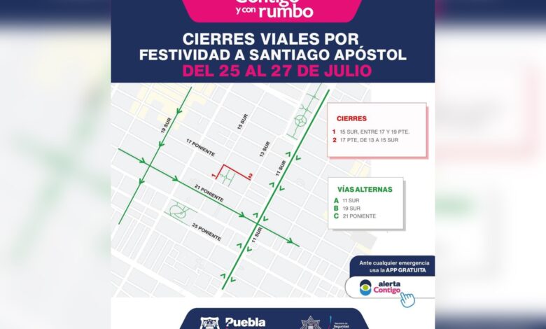 Barrio de Santiago, fiesta patronal Santiago Apóstol, SSC, Segom, PC Municipal