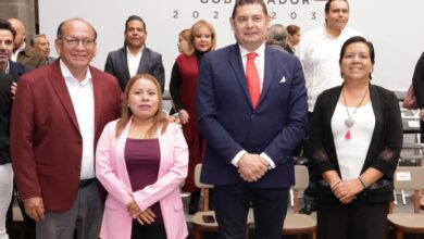 Samuel Aguilar Pala, Secretaría de Gobernación, Olga Romero Garci-Crespo, Morena