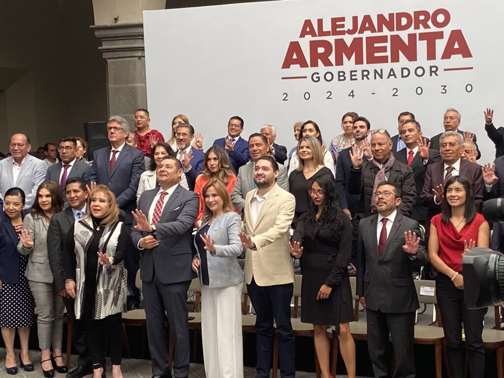 Alejandro Armenta, nueva sede del Congreso, toma de protesta