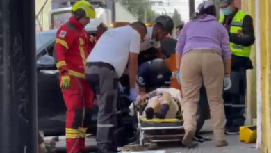 Choque, Ruta 12, Barrio de Santa Anita, accidente, Policía Municipal, SSC, detenido