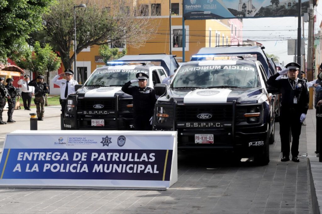 San Andrés Cholula, Mundo Tlatehui, entrega de patrullas, reconocimientos, Ayuntamiento de San Andrés Cholula