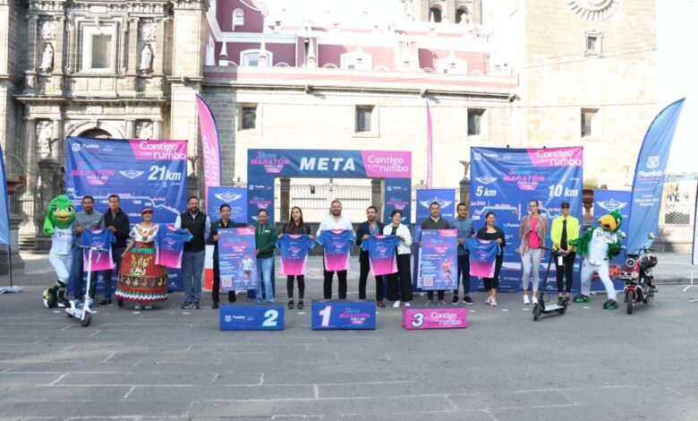 Medio Maratón Ayuntamiento de Puebla, ruta, Adán Domínguez Sánchez, playera oficial