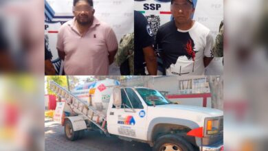 Detenidos, gas LP robado, Balcones del Sur, SSP, Semar