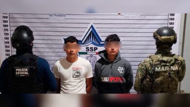 La Barredora, CJNG, detenidos, Romero Vargas, ejecución San Pedro Cholula, SSP, Semar