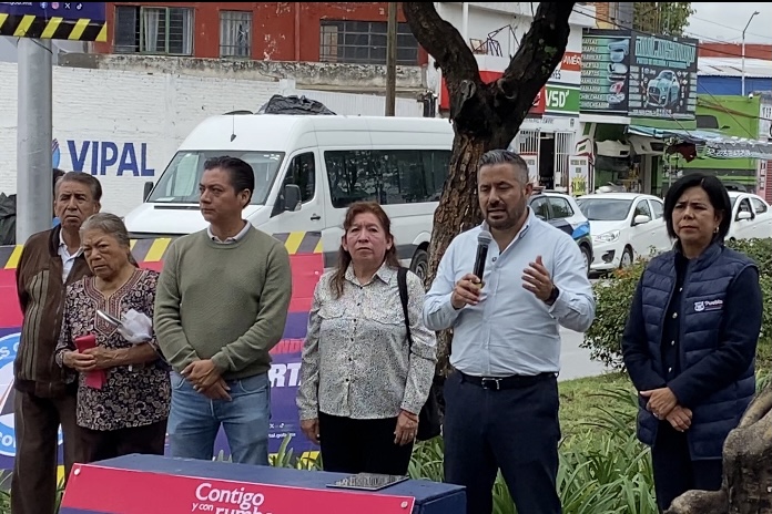 Bulevar Carmen Serdán, rehabilitación, Ayuntamiento de Puebla, Adán Sánchez