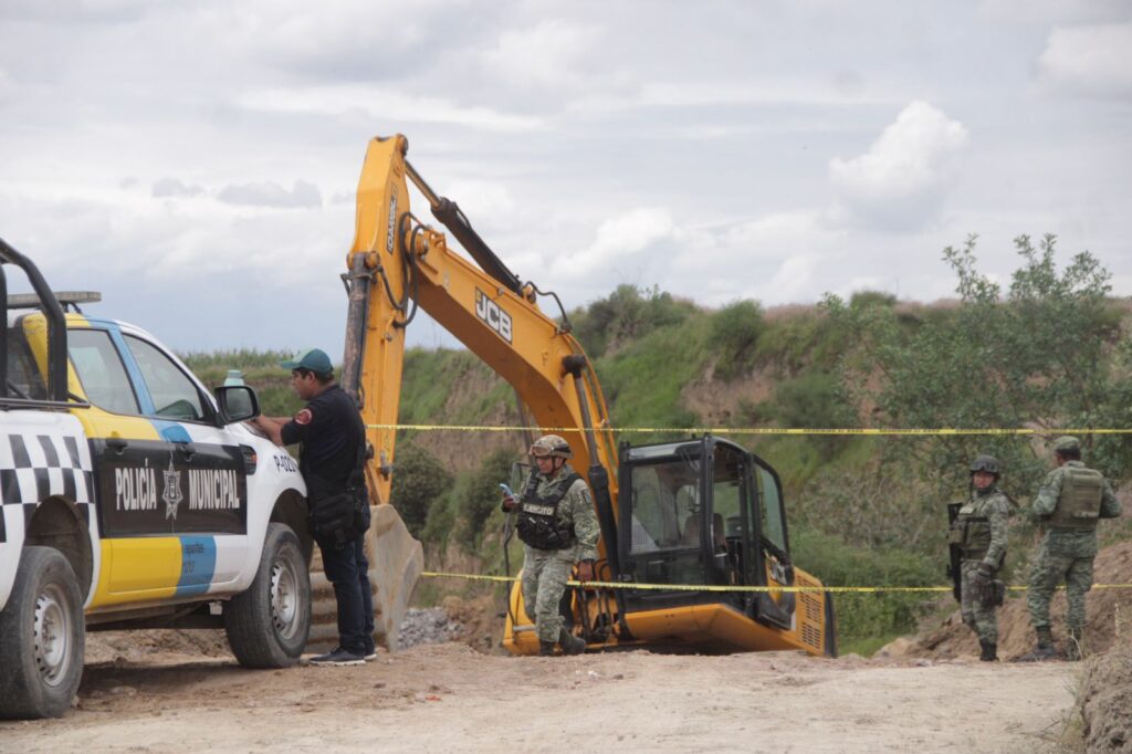 Restos óseos, restos humanos, Coronango, Barrio de Analco, FGE, investigaciones