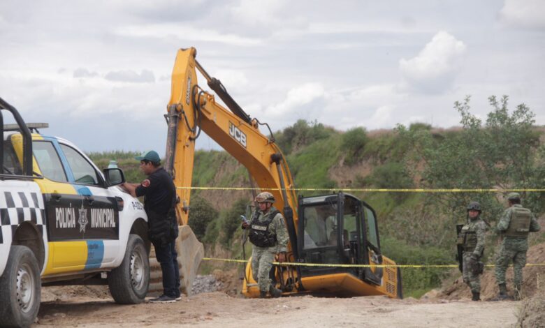 Restos óseos, restos humanos, Coronango, Barrio de Analco, FGE, investigaciones