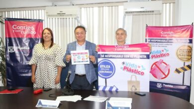 Ayuntamiento de Puebla, campaña +Vida -Plástico, uso de bolsas de plástico, desechables