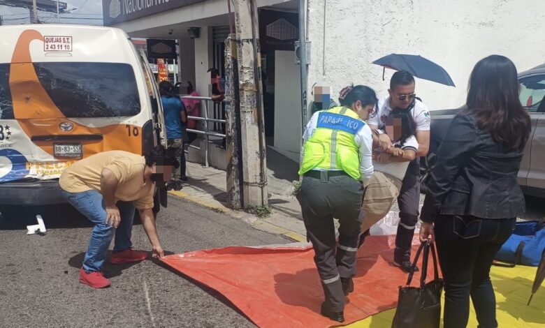 Choque, transporte público, ruta Tres Estrellas, ruta 4, Bulevar Valsequillo, PC Municipal, SSC