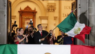 Grito de Independencia, Puebla, Sergio Salomón Céspedes, festejos patrios