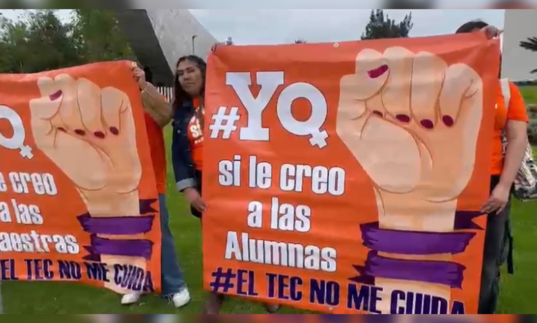 Tec de Monterrey campus Puebla, acoso sexual, violencia sexual, denuncias, manifestación, FGE, ETHOS Letica