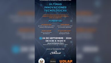 UDLAP, embajada de EEUU, Bloomberg, taller, innovaciones tecnológicas