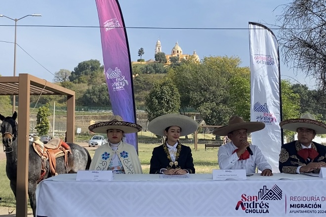 Ayuntamiento, San Andrés Cholula, Feria Patronal 2024, Lupita Cuautle, cabalgata