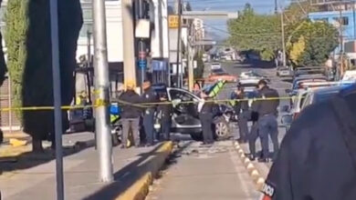 choque, patrulla, SSC, taxista muerto, Bulevar 5 de Mayo, 25 Orient