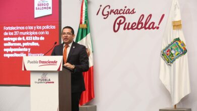 Gobierno de Puebla, seguridad, SSP, Sergio Salomón Céspede