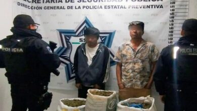 detenidos, marihuana, Ixcamilpa de Guerrero, Policía Estatal, FGR Puebla, edil de Xicotlán