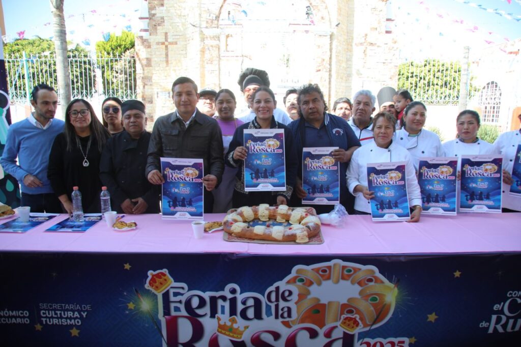 San Andrés Cholula, Lupita Cuautle, Feria de la Rosca 2025, San Rafael Comac, Día de Reyes