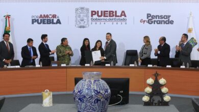 Alejandro Armenta, gobernador, Puebla, polideportivos, descuentos, Gabriela Sánchez