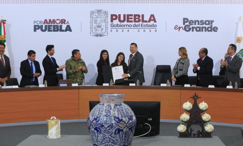 Alejandro Armenta, gobernador, Puebla, polideportivos, descuentos, Gabriela Sánchez