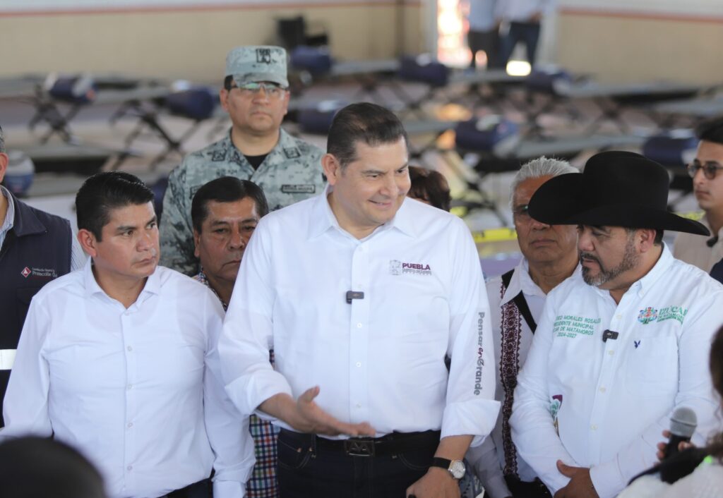 contingencia volcánica, Puebla, albergues, Izúcar de Matamoros