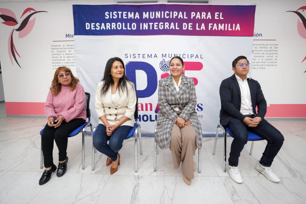 Lupita Cuautle, San Andrés Cholula, Sistema Municipal DIF, personas adultas mayores