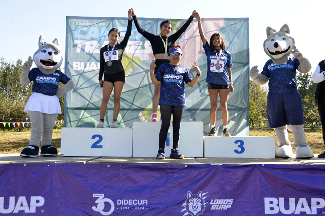 BUAP, Carrera Campo Traviesa 2025, Lilia Cedillo