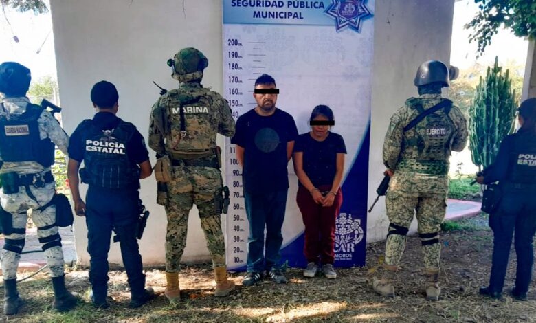 detenidos, Izúcar de Matamoros, privación ilegal de la libertad, rescate de víctima