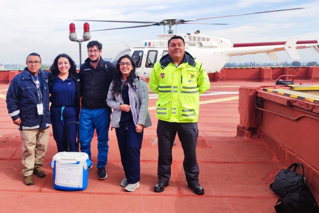 traslado aéreo, hígado, CDMX, Secretaría de Salud, Puebla, Alejandro Armenta