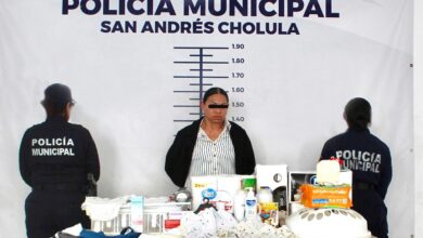 San Andrés Cholula, detenida, robo a comercio