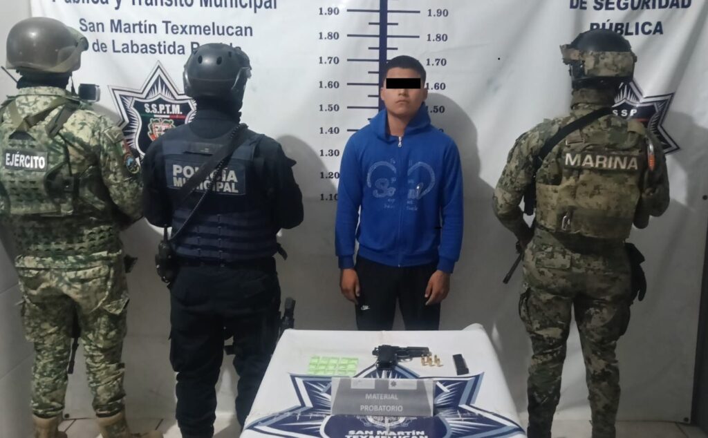 detenido, Texmelucan, Moyotzingo, Los Sapos