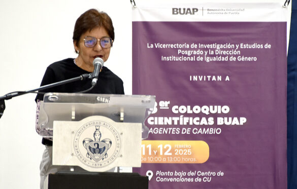 BUAP, Lilia Cedillo, niñas y mujeres en la ciencia