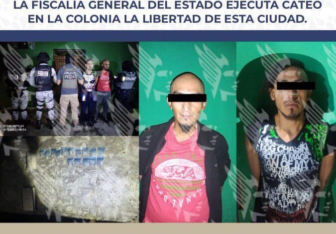 FGE, cateos, droga, detenidos, La Libertad, Escape Lagunillas, Chietla