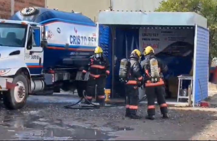 fuga de gas, Las Cuartillas, Capu, centro de carburación, La Pedrera