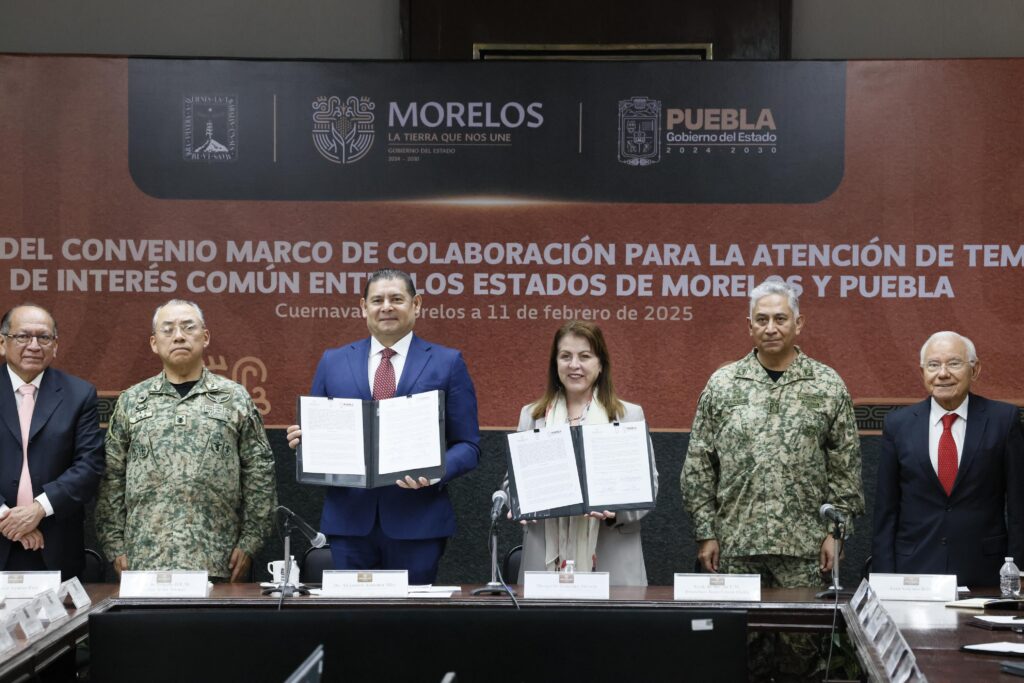 estados seguros, Puebla, Morelos, Alejandro Armenta, seguridad