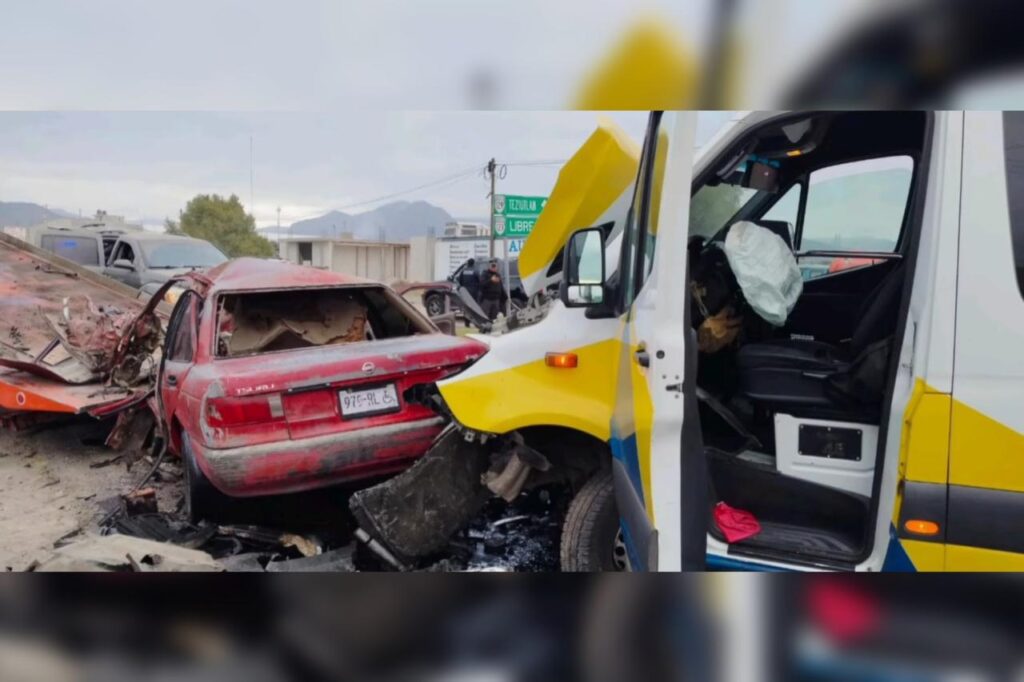 accidente, choque, Amozoc-Nautla, Libres, FGE