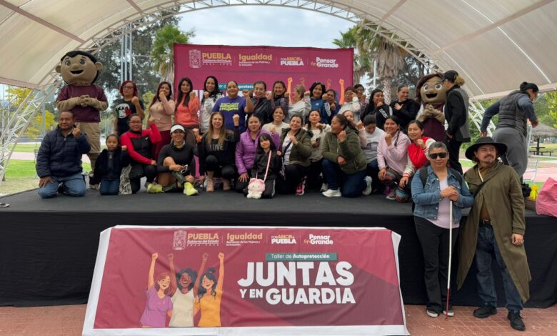 Juntas y en Guardia, Gobierno de Puebla, Alejandro Armenta, Secretaría de la Mujer e Igualdad Sustantiva