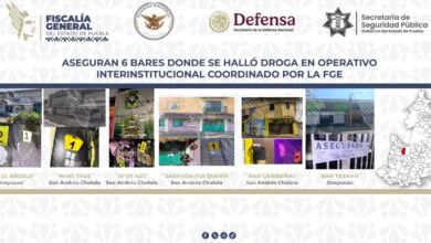 operativo, FGE, chelerías, bares, droga, San Andrés Cholula, Ocoyucan