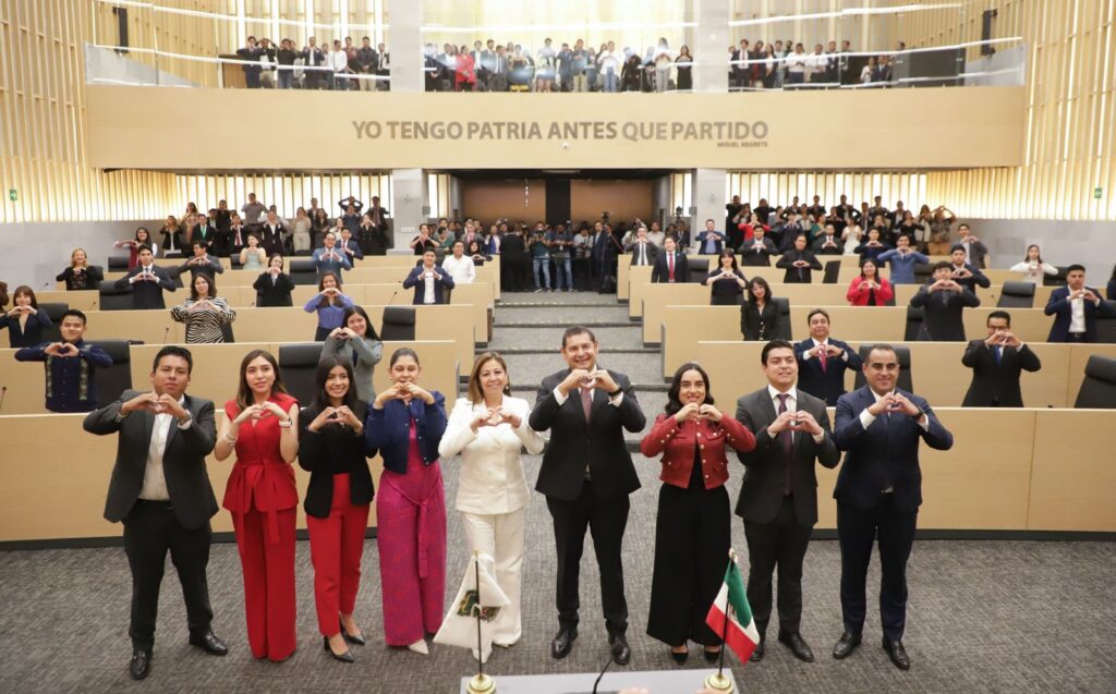 Parlamento Juvenil, Congreso del Estado, Gobierno de Puebla, Alejandro Armenta