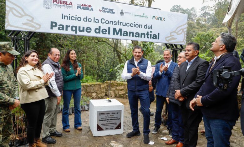 Gobierno de Puebla, Alejandro Armenta, Huauchinango, Sierra Norte, Parque del Manantial