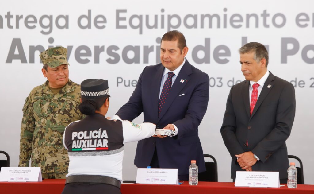 Gobierno de Puebla, Alejandro Armenta, Policía Auxiliar