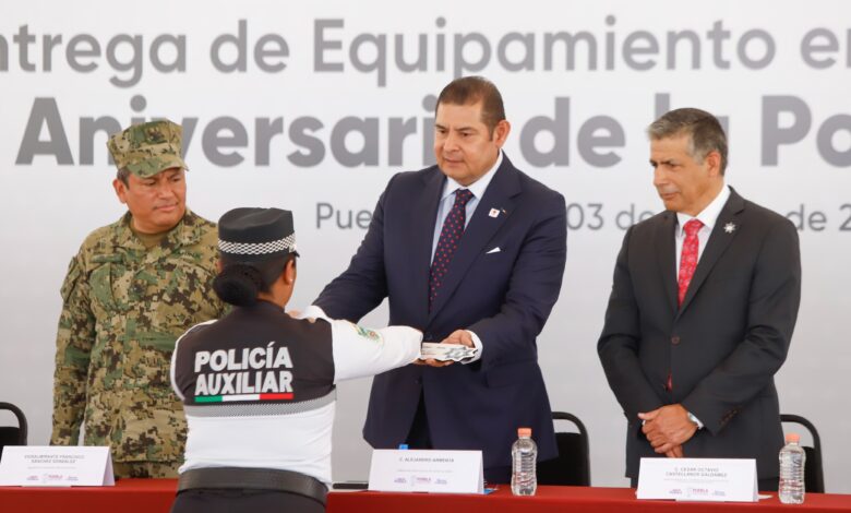 Gobierno de Puebla, Alejandro Armenta, Policía Auxiliar