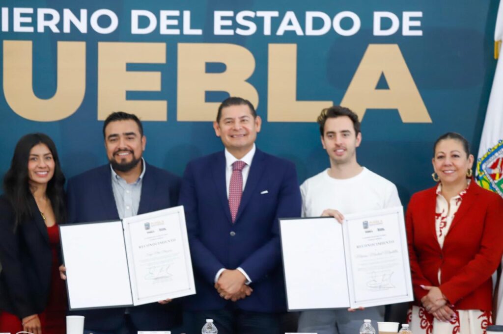 Universidad del Deporte, Gobierno de Puebla, Alejandro Armenta, Marcos Madrid, Sergio Niño Blázquez