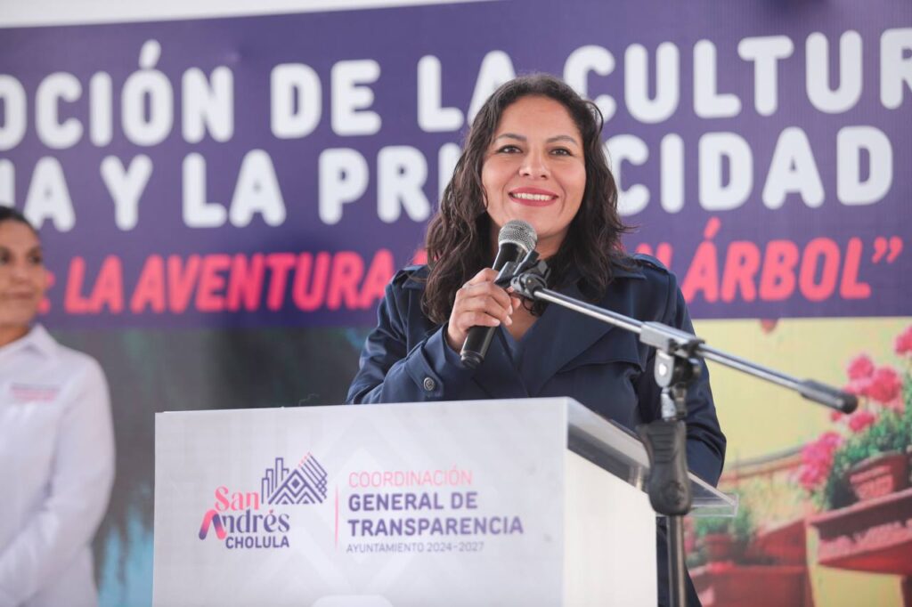 San Andrés Cholula, Lupita Cuautle, Feria para la Promoción de la Cultura de la Transparencia y la Privacidad