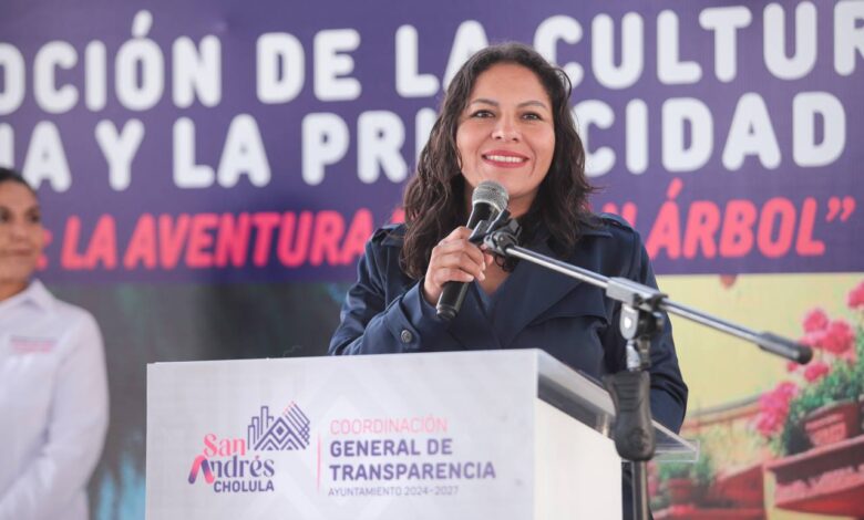 San Andrés Cholula, Lupita Cuautle, Feria para la Promoción de la Cultura de la Transparencia y la Privacidad